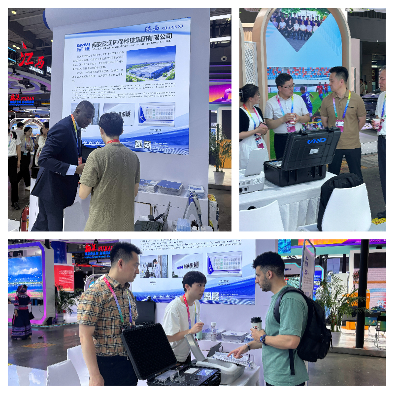 第四屆中國(guó)—非洲經(jīng)貿(mào)博覽會(huì)贏潤(rùn)集團(tuán)工作人員與參與人員進(jìn)行交流 第四屆中國(guó)—非洲經(jīng)貿(mào)博覽會(huì)贏潤(rùn)集團(tuán)工作人員與參與人員進(jìn)行交流