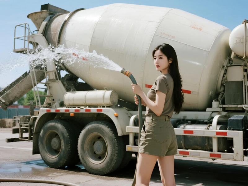 混凝土拌合現(xiàn)場(chǎng) 混凝土拌合現(xiàn)場(chǎng)